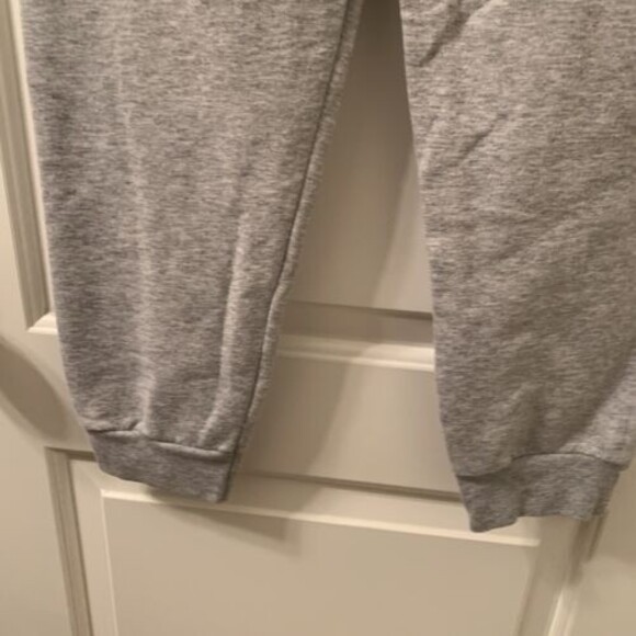 Hanes Boys Jogger Pants Elastic Waist Pockets Size L 10-12 Gray - Picture 12 of 12